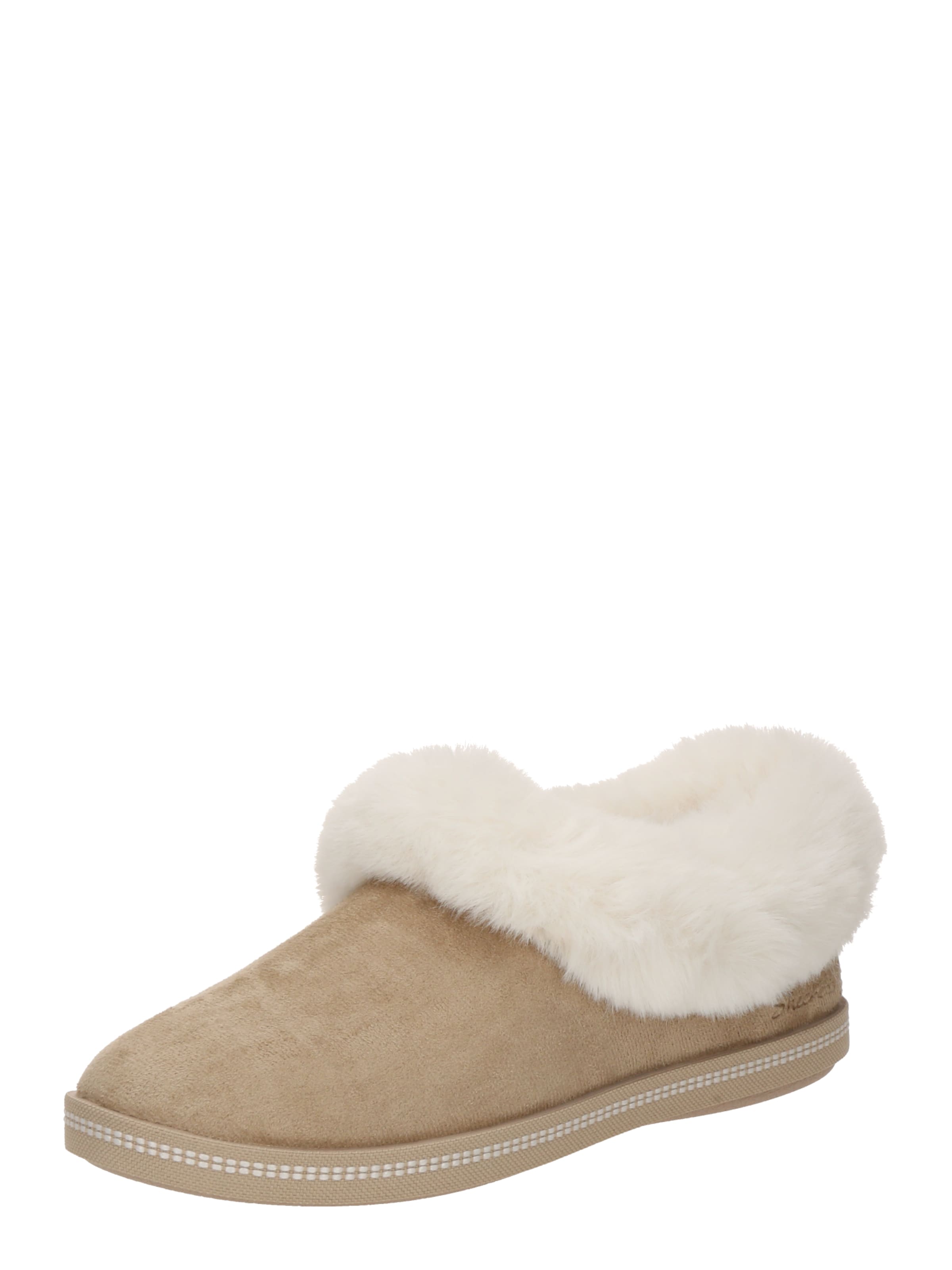 SKECHERS Házi cipő 'COZY CAMPFIRE' - bézs: elől