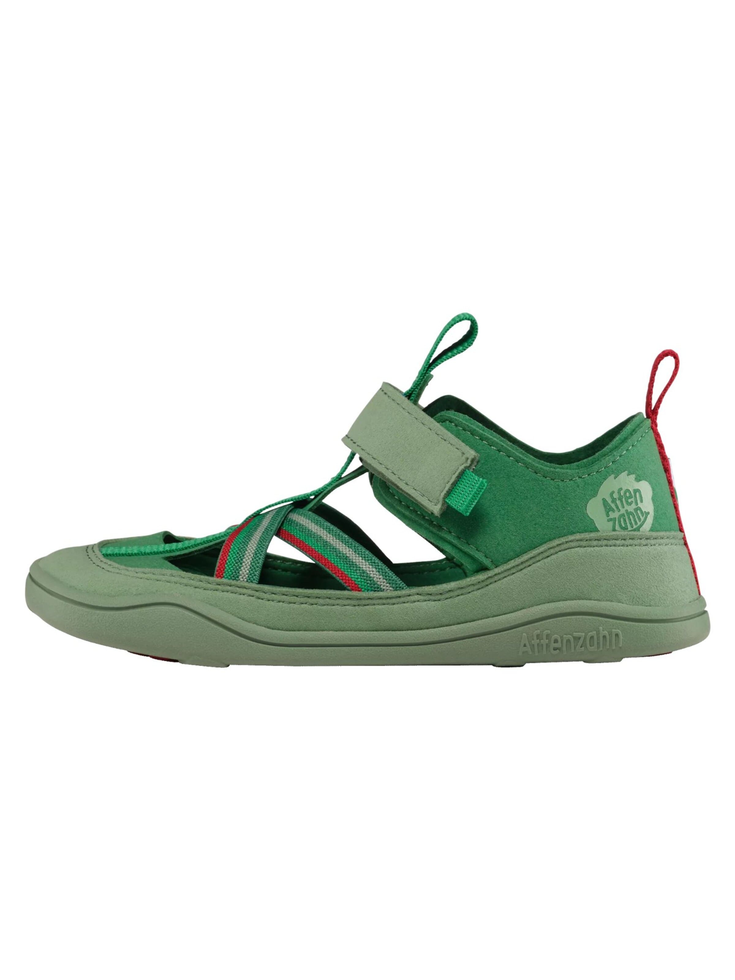 Affenzahn Sandals 'Sandale Vegan Breezy' in Green: front