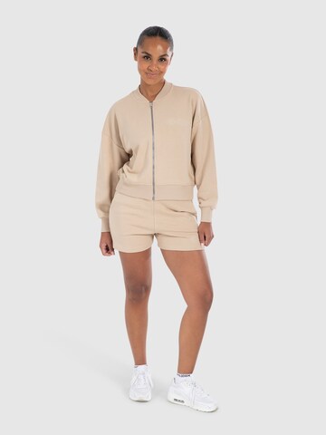 Smilodox Sweat jacket ' Fayne ' in Beige