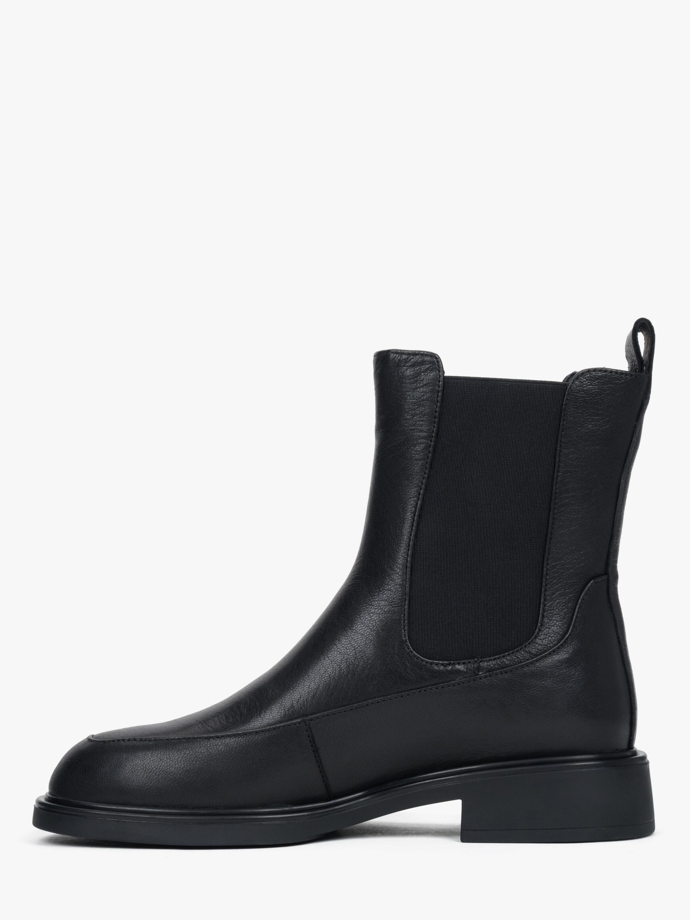 Boots chelsea '5846-3-2925' di Estro in nero: frontale
