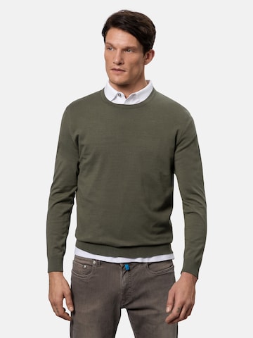 PIERRE CARDIN Sweater in Green: front