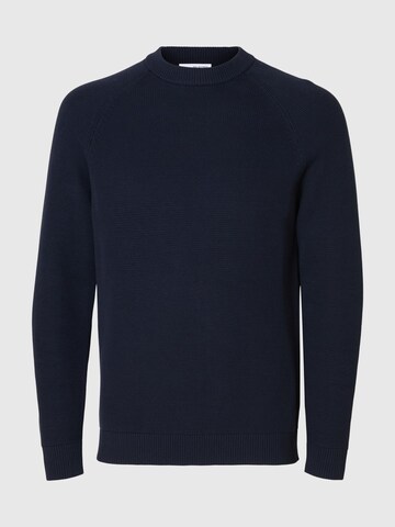 Pull-over SELECTED en bleu