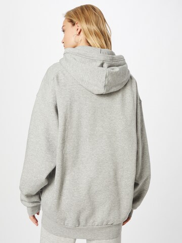 WEEKDAY Zip-Up Hoodie in Grey