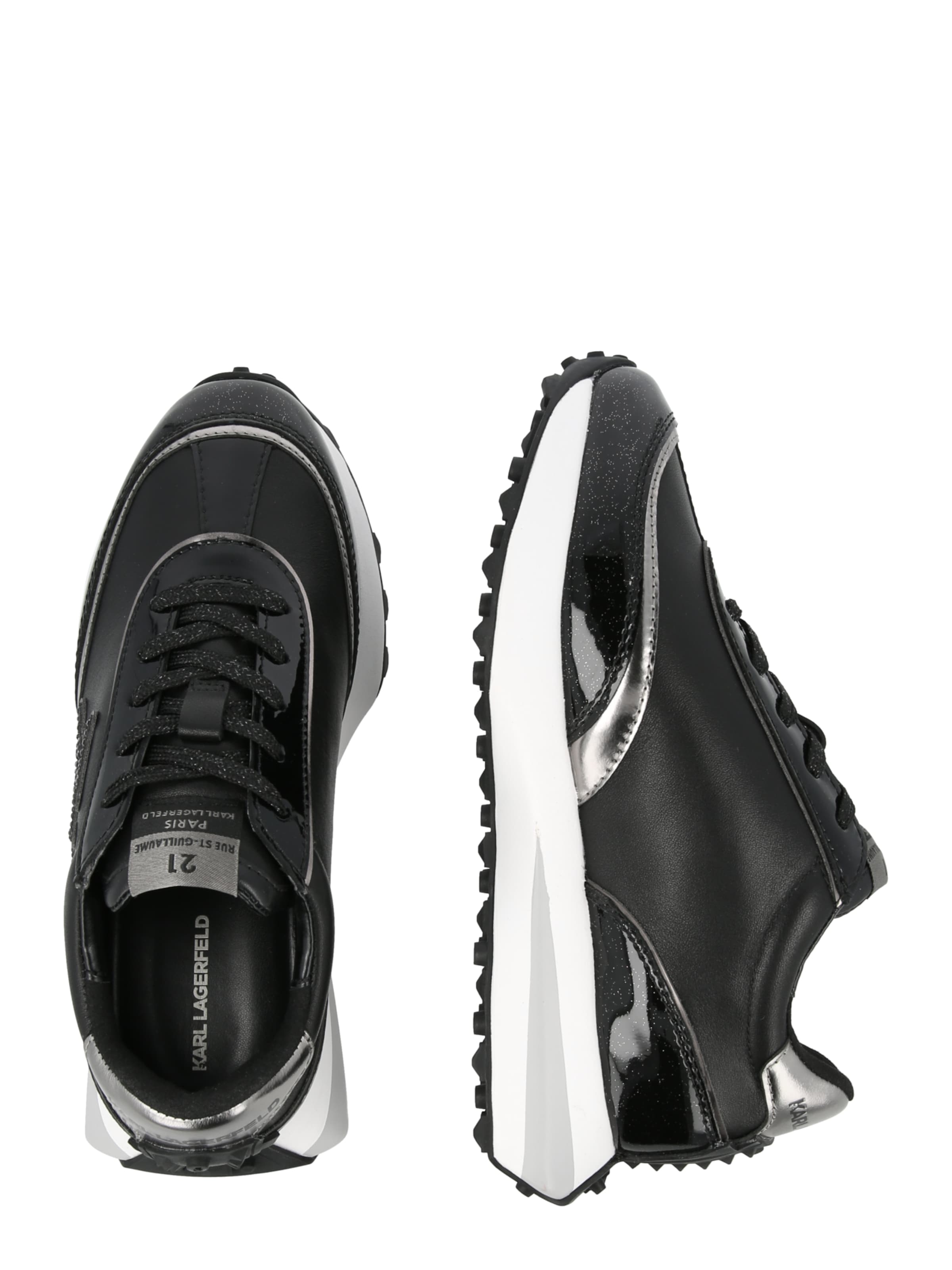 Karl Lagerfeld - Zapatillas deportivas bajas en negro