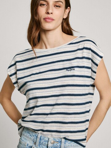Pepe Jeans T-Shirt 'Vanessa' in Blau
