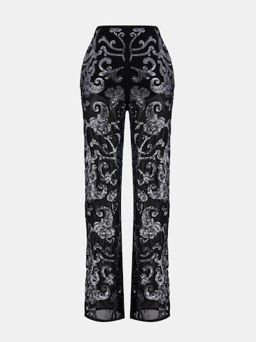 No Matter What Loosefit Broek in Zilver: voorkant