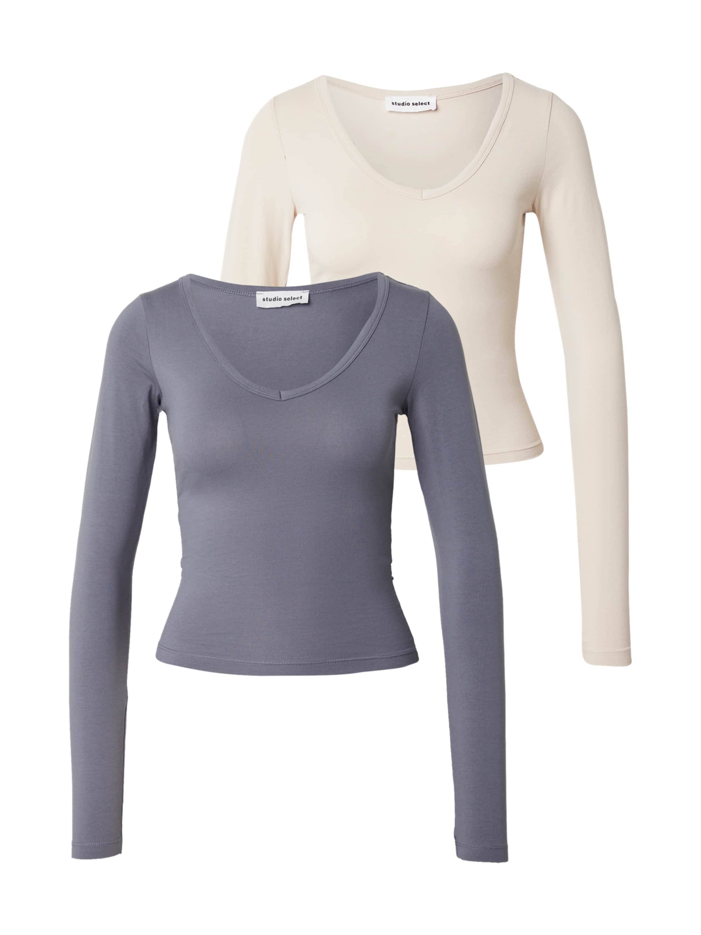 studioselect Μπλουζάκι 'Bianca' σε μπεζ: μπροστά