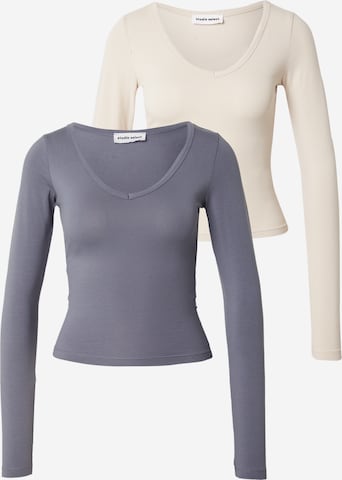 bēšs studioselect T-Krekls 'Bianca': no priekšpuses