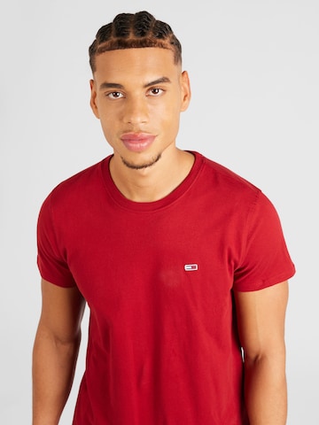 Tommy Jeans - Camiseta en rojo