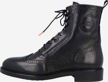 SCOTCH & SODA Schnürboots 'Jay' in Schwarz