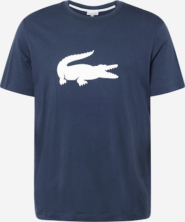 T-Shirt LACOSTE en bleu : devant