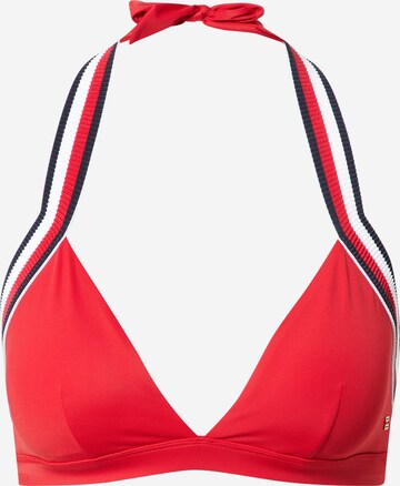 Triangolo Top per bikini di Tommy Hilfiger Underwear in rosso: frontale