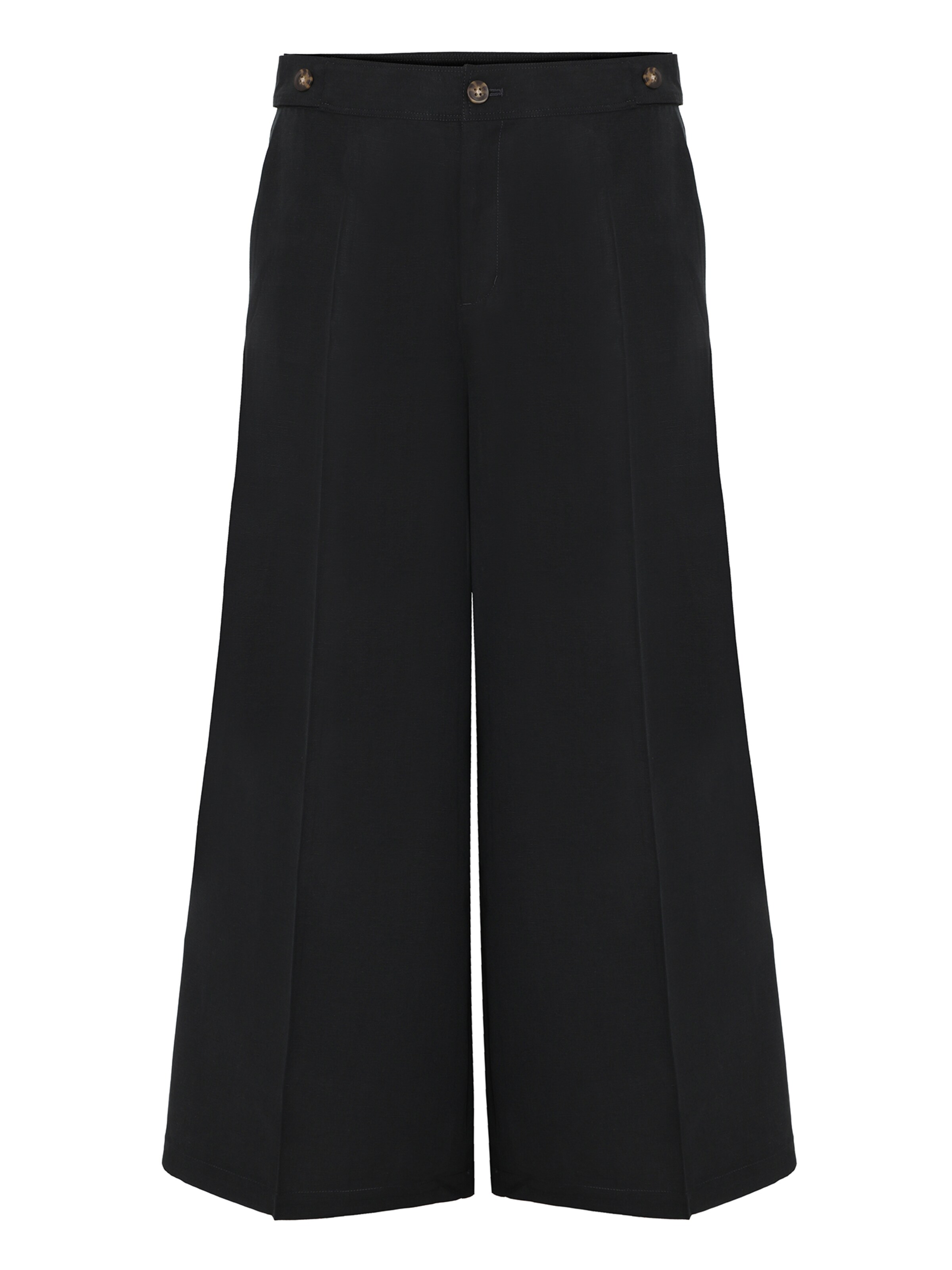 TATUUM Flared Παντελόνι σε μαύρο: μπροστά