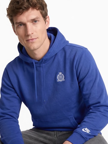 Nike Sportswear Sweatshirt 'Club' in Blauw