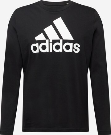 T-Shirt fonctionnel 'Essentials' ADIDAS SPORTSWEAR en noir : devant