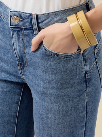 oltre - Skinny Vaquero en azul