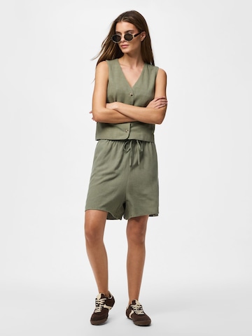 PIECES - regular Pantalón 'PCVinsty' en verde