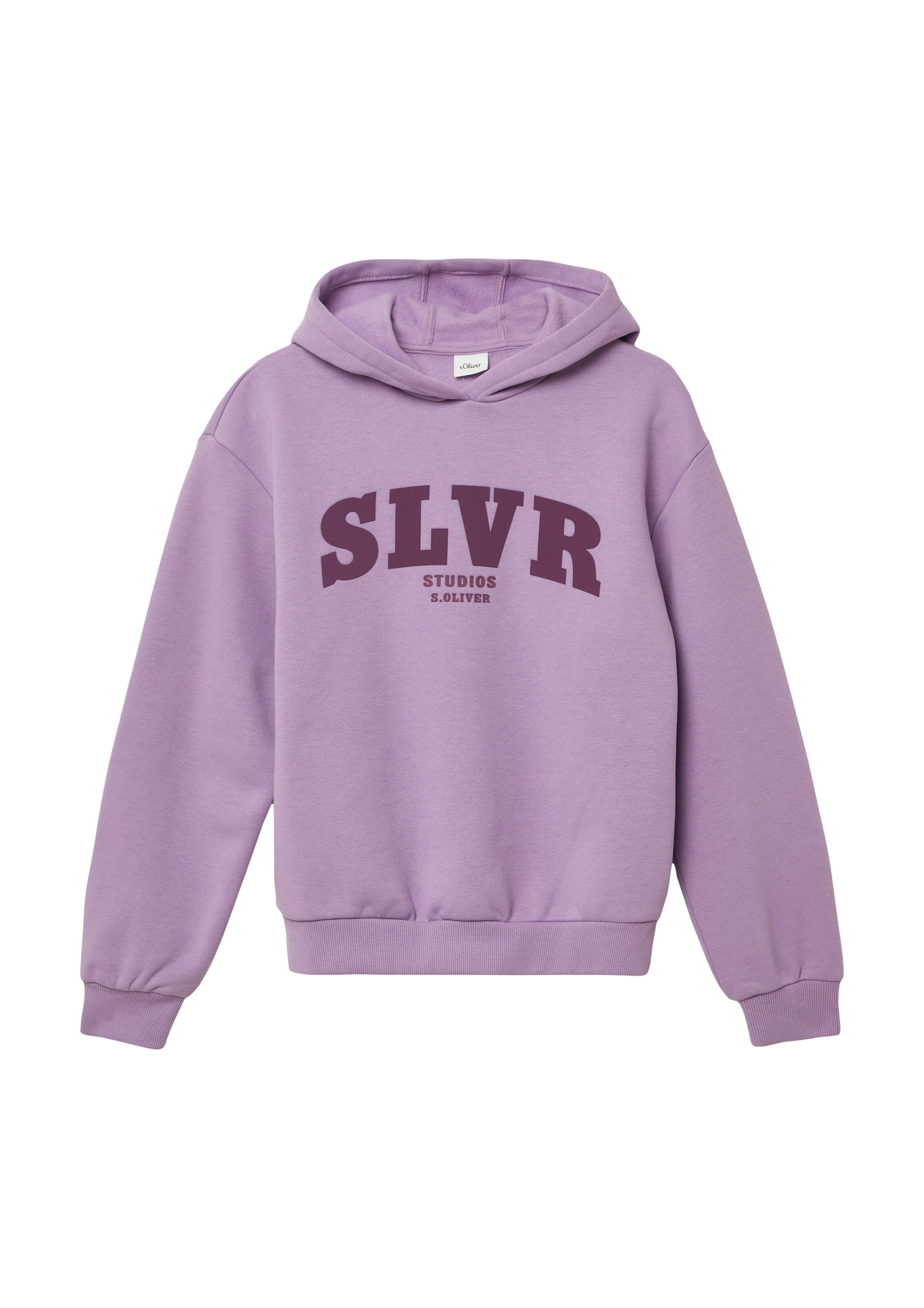 s.Oliver Sweatshirt in Lila: Vorderseite