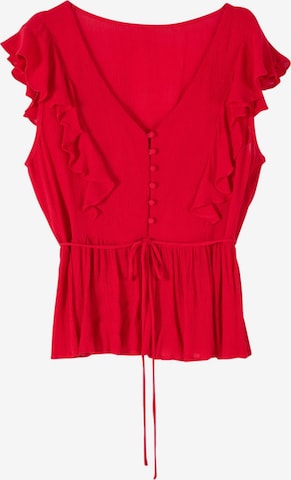Camicia da donna 'TESSA' di Camomilla Italia in rosso: frontale
