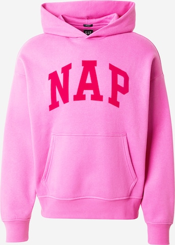 rozā GAP Sportisks džemperis 'NAP': no priekšpuses