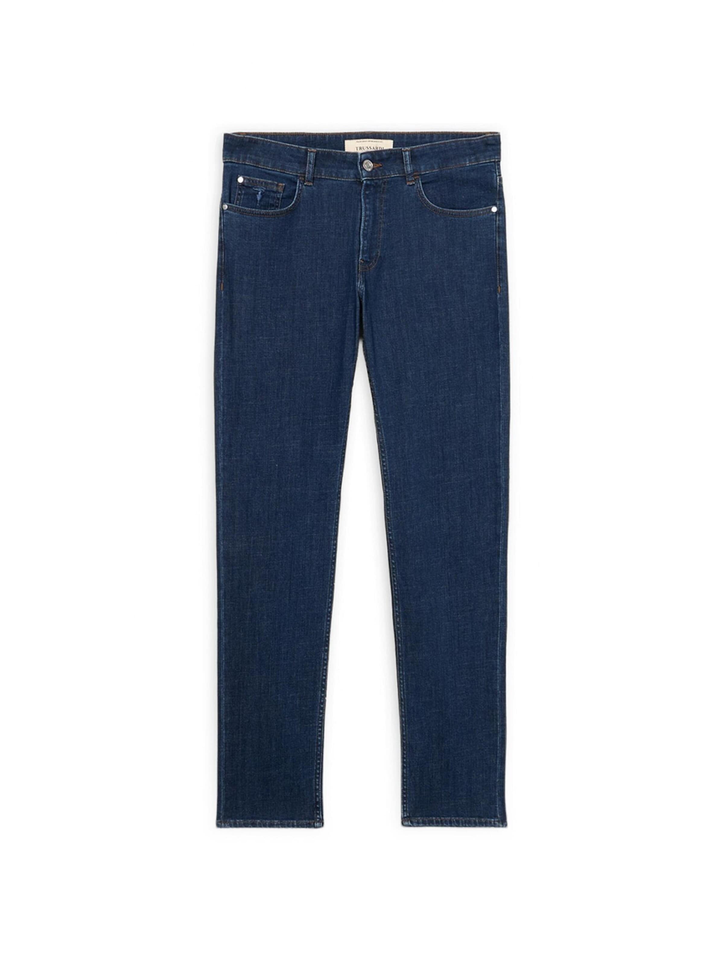 Trussardi - regular Vaquero en azul: frente