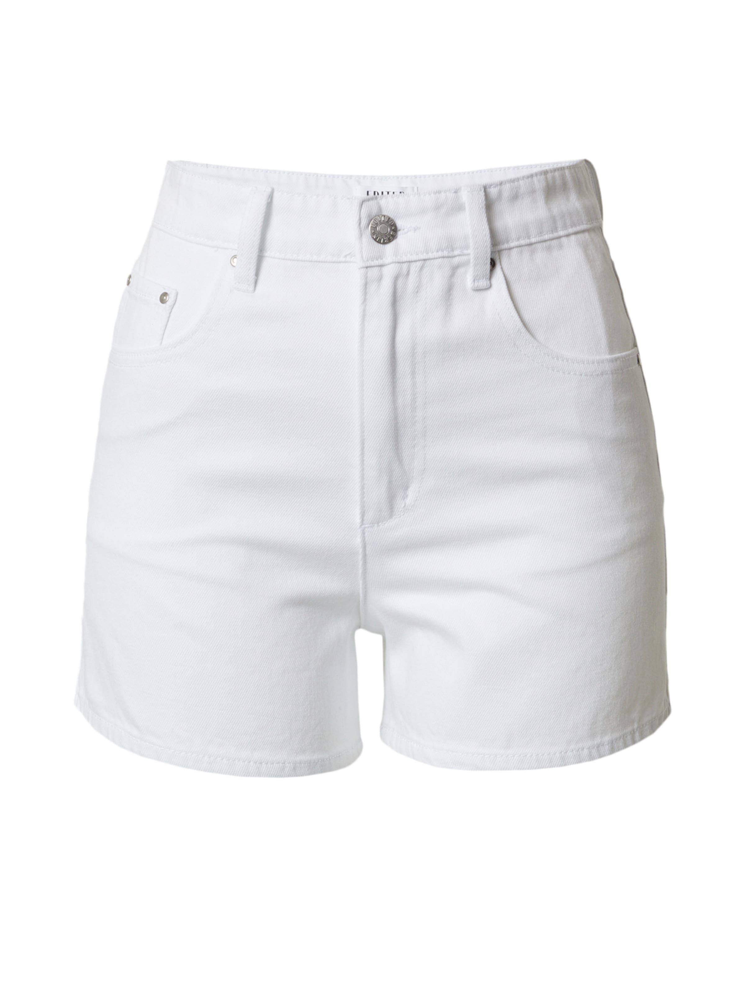 EDITED Обычный Джинсы 'Cindy' в Белый: спереди