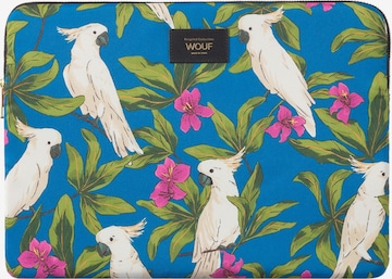 Wouf Laptophülle in Blau: Vorderseite