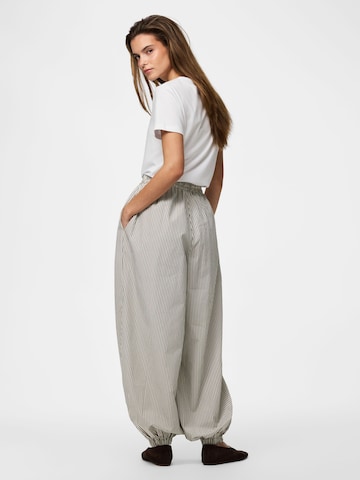 PIECES Tapered Harembroek 'PCEmmy' in Beige