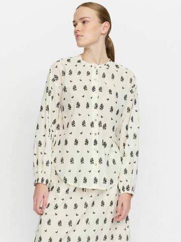 Chemisier 'Rivory' Soft Rebels en beige : devant