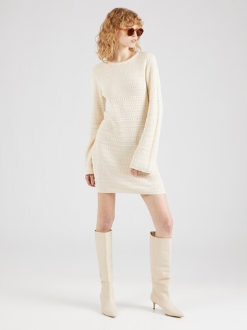 Robe JDY en beige : devant