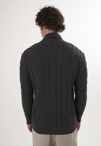 Felix Hardy Knit cardigan in Grey