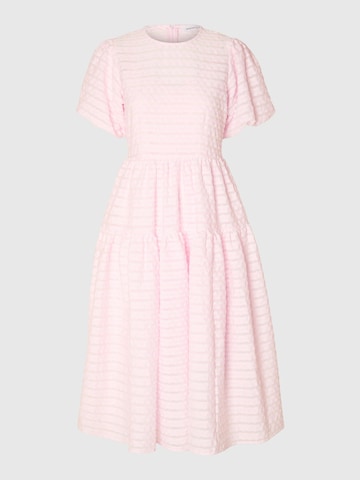 Robe SELECTED FEMME en rose : devant