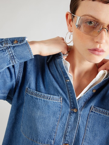 Abercrombie & Fitch Blouse in Blue