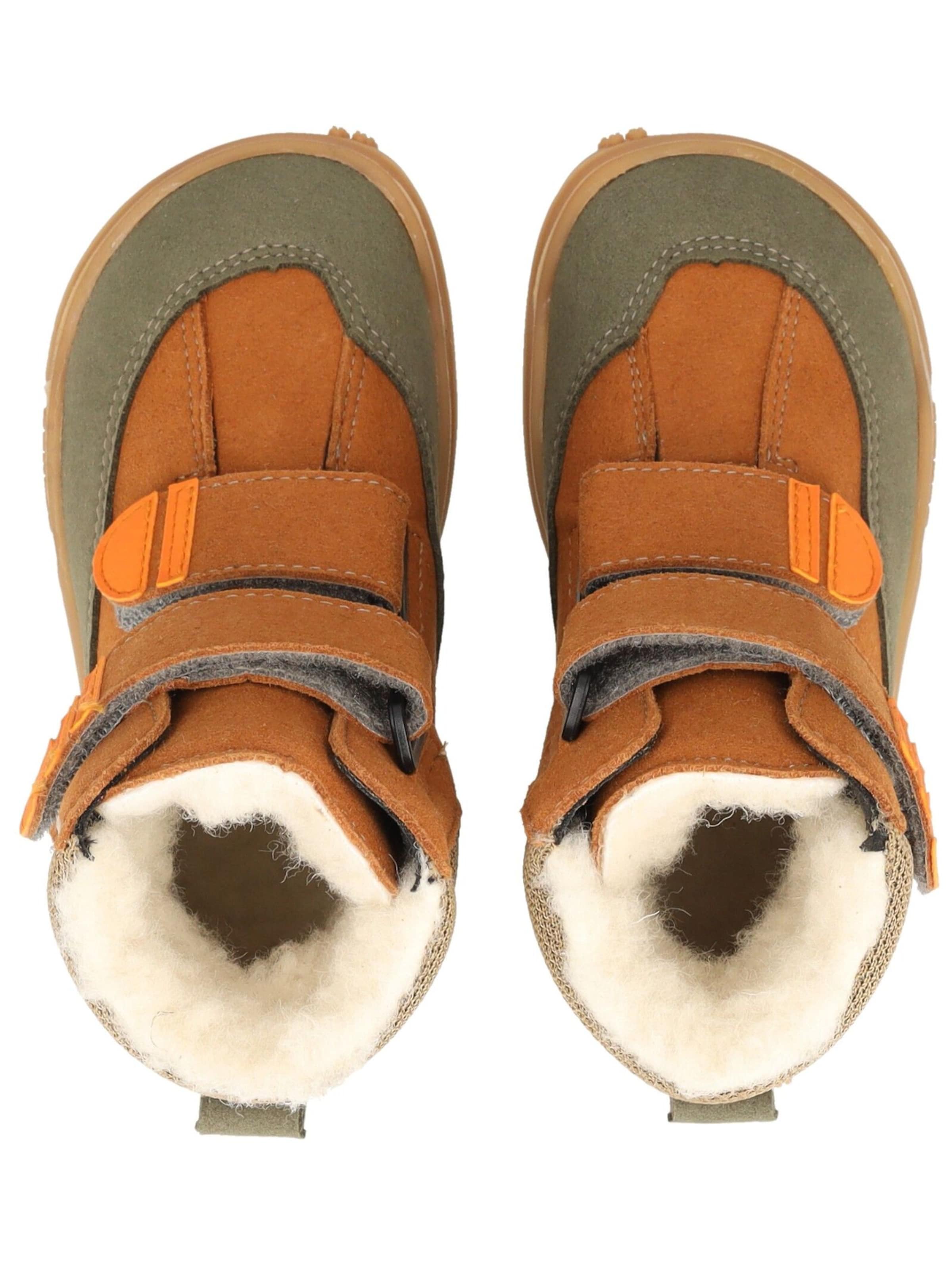 Bottes Qnuffs en jaune : au dessus