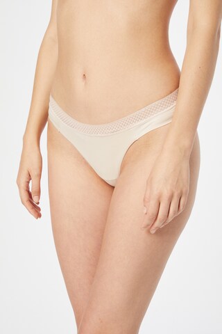 String di Calvin Klein Underwear in beige: frontale