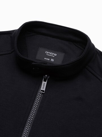 Ombre Sweat jacket 'B1071' in Black