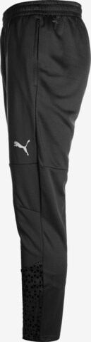 Effilé Pantalon de sport PUMA en noir