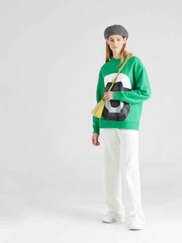 žalia Karl Lagerfeld Megztinis be užsegimo