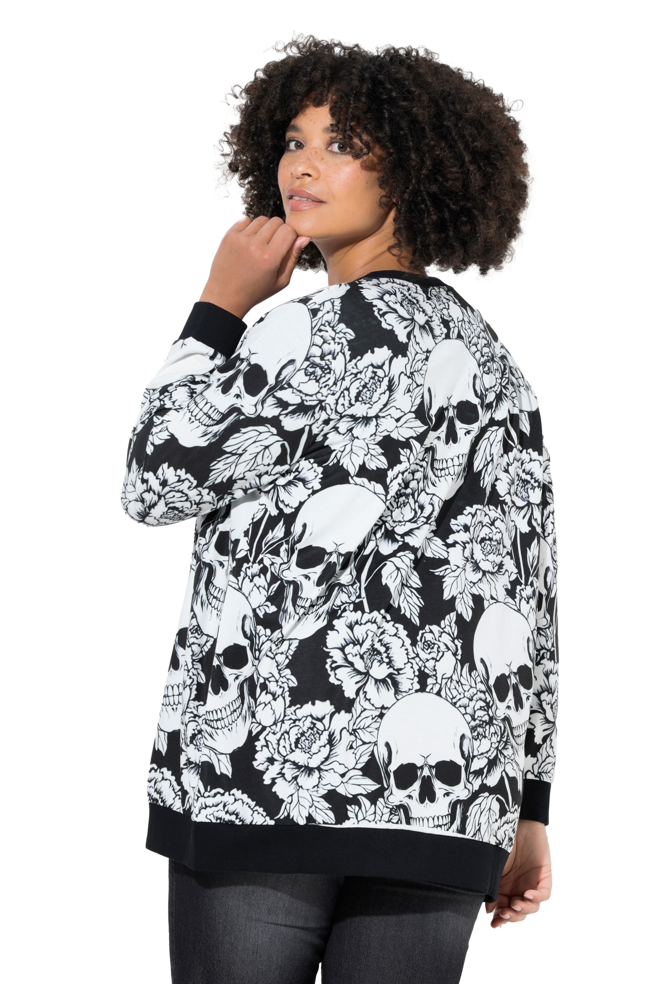 Angel of Style Sweatvest in Zwart