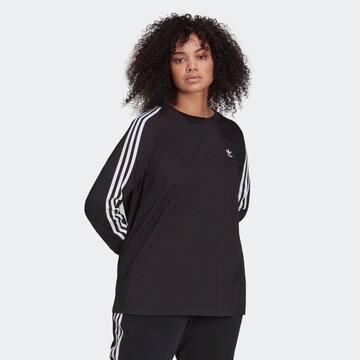 ADIDAS ORIGINALS Shirt 'Adicolor Classics ' in Zwart: voorkant