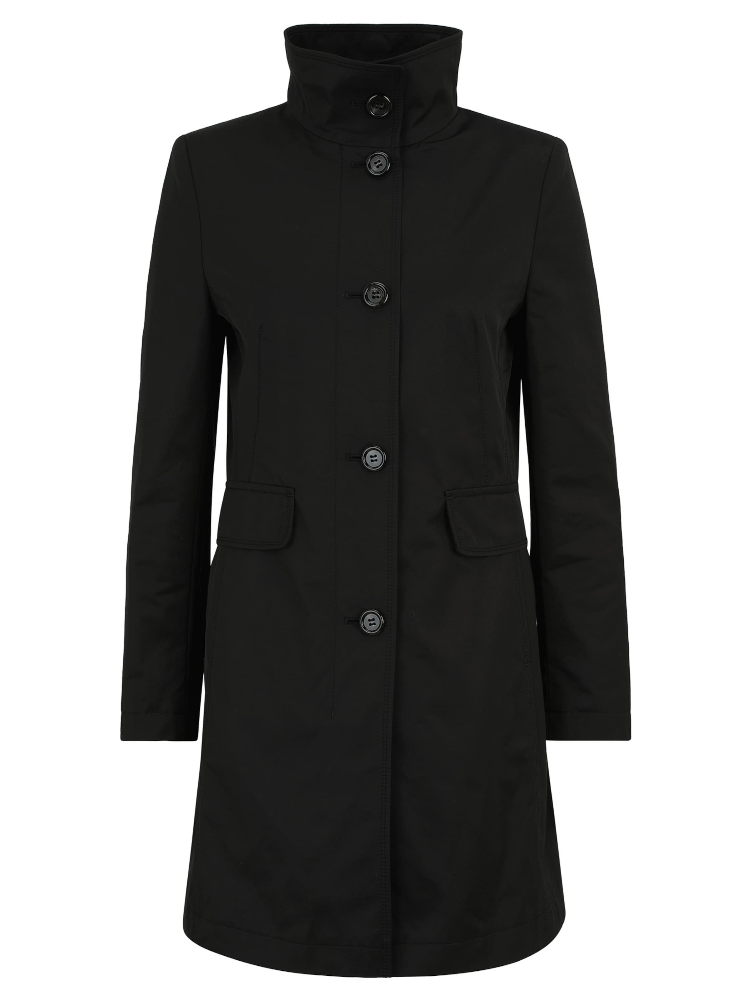 Manteau mi-saison GIL BRET en noir : devant