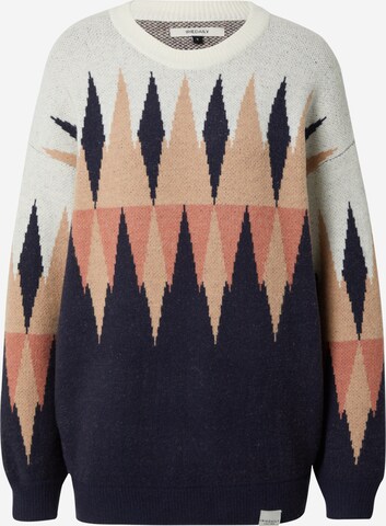 Iriedaily Sweater 'Fady' in Blue: front