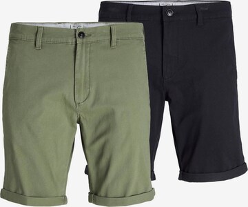 JACK & JONES Regular Chino in Groen: voorkant