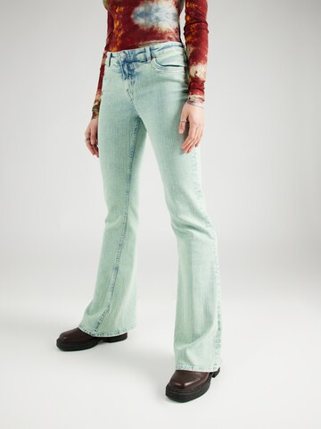 Monki - Acampanado Vaquero en azul: frente