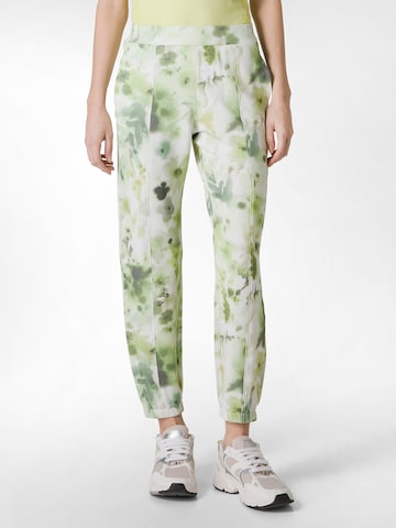 Effilé Pantalon de sport DEHA en vert : devant