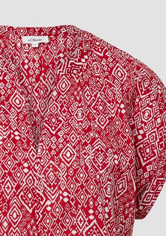 s.Oliver Bluse in Rot