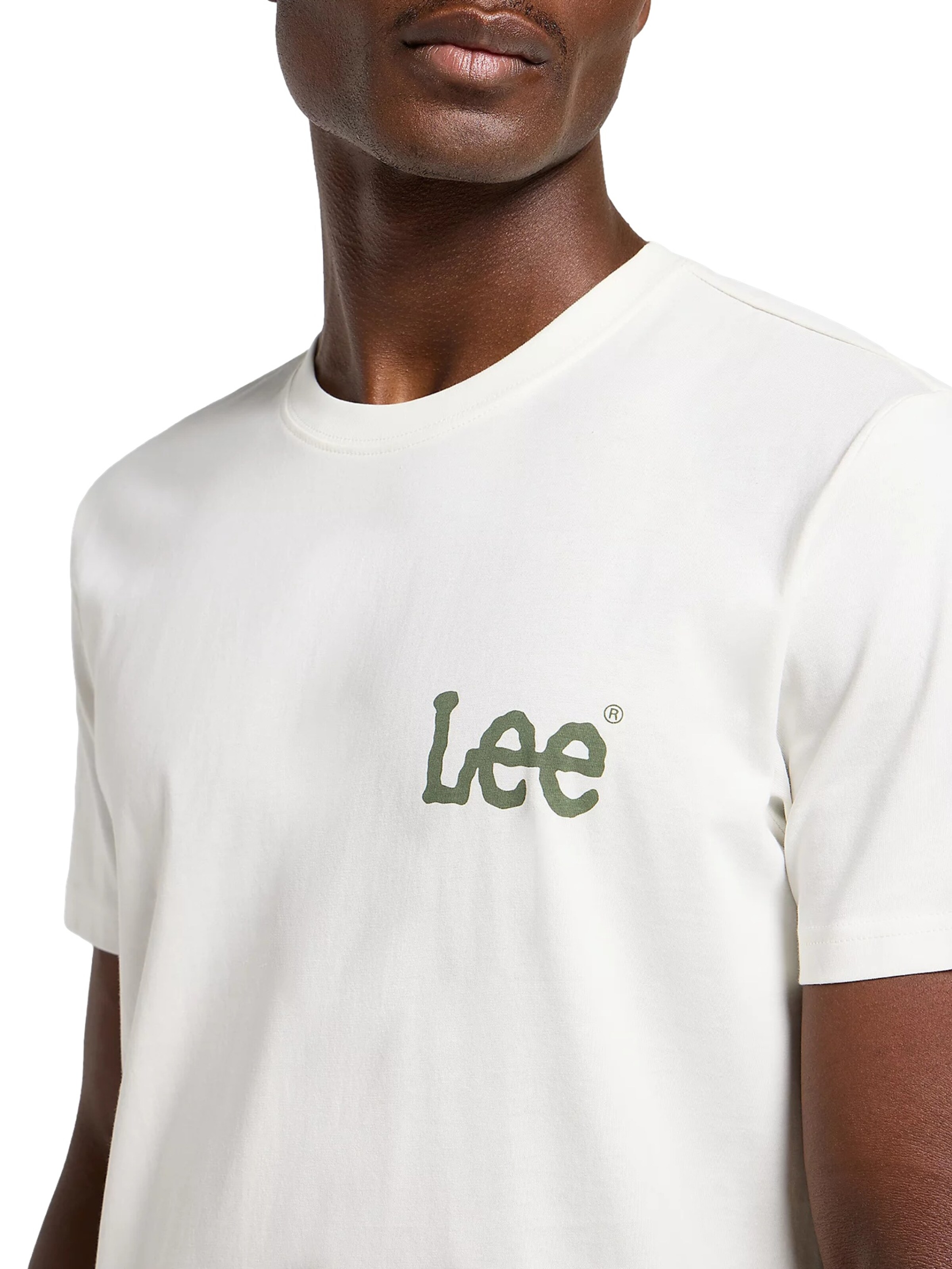 Maglietta 'Wobbly' di Lee in bianco