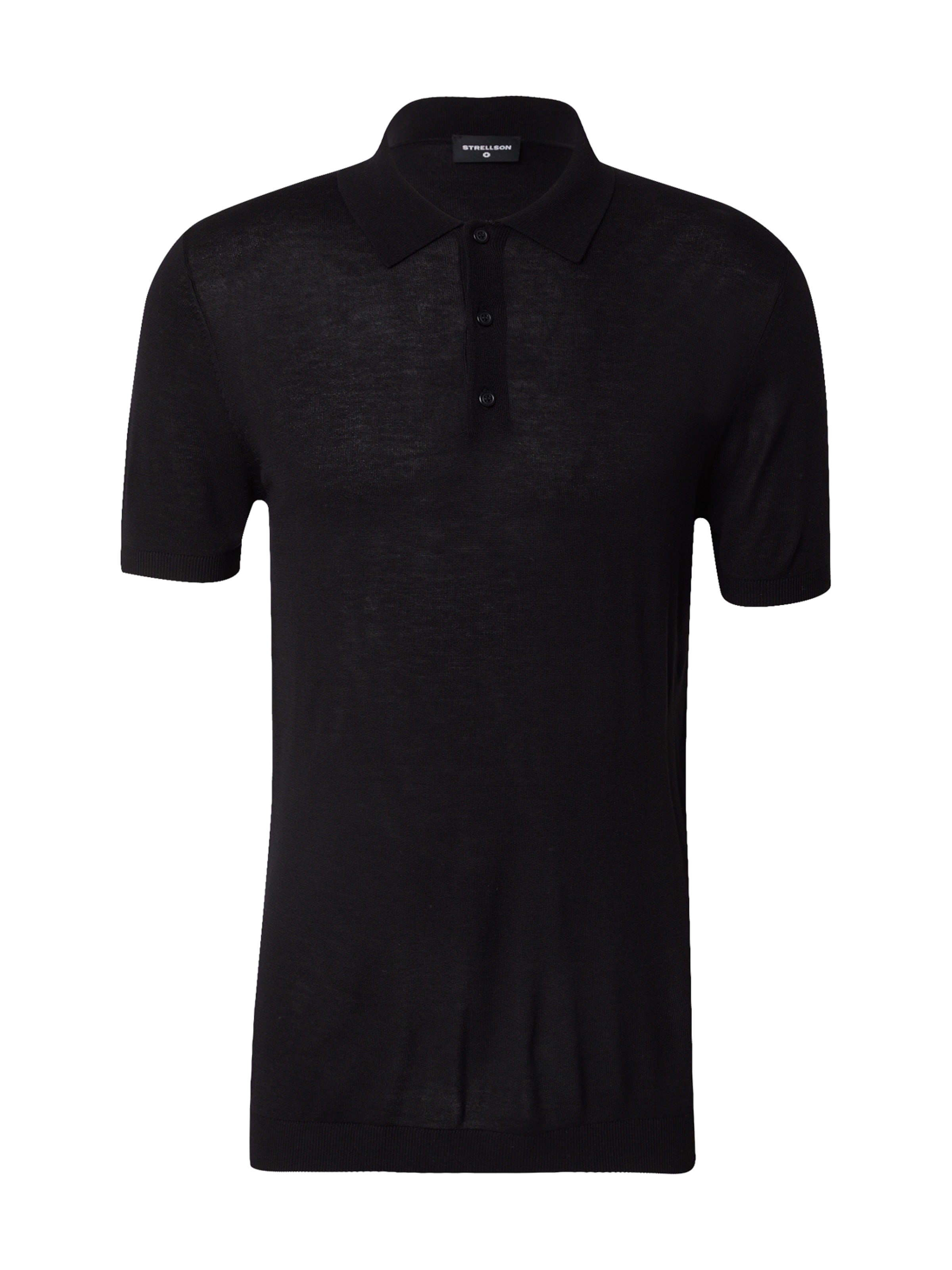 Maglietta 'Vadim-P' di STRELLSON in nero: frontale