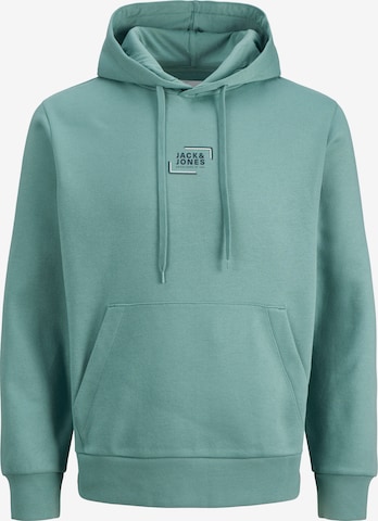JACK & JONES Mikina 'JJECORP' - Zelená: predná strana