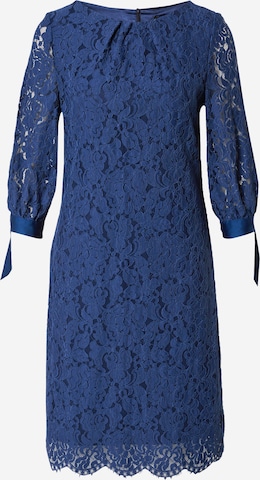 Robe SWING en bleu : devant